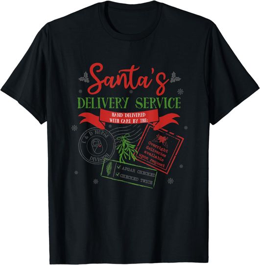 Discover Labor And Delivery L And D Nurse Christmas T-Shirt
