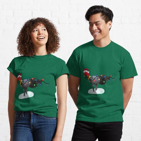 Discover Christmas Bush Turkey By OkJosie.com Classic T-Shirt