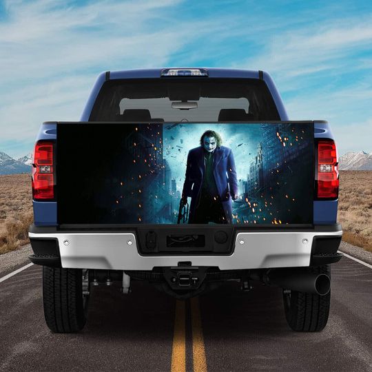 Discover Joker Tailgate Wrap Truck Bed Decal
