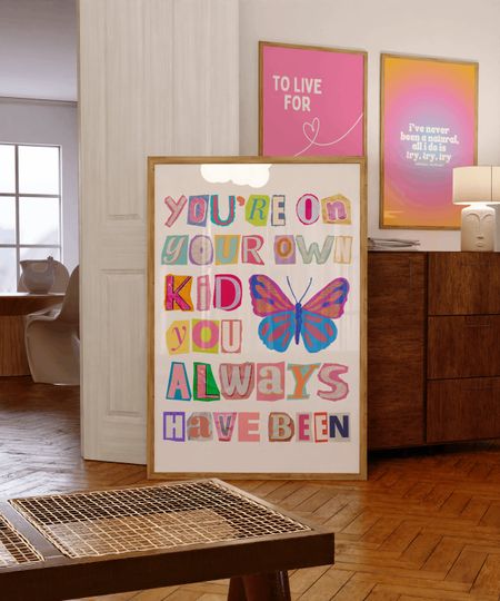 Discover You're On Your Own Kid Poster, Midnights Album