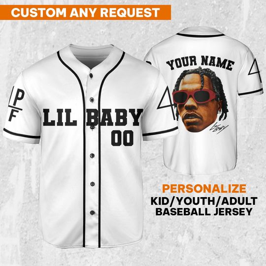 Discover Personalized Vintage Lil Baby Jersey