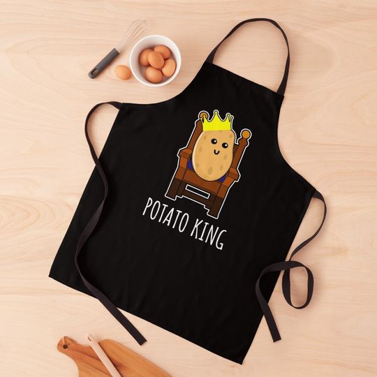 Discover Potato King Funny Potato Apron