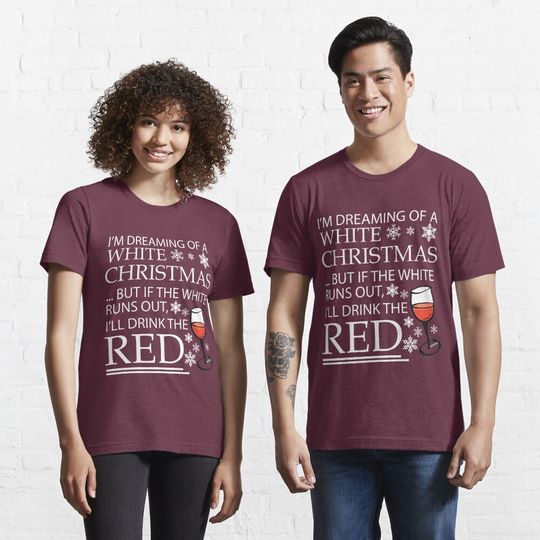 Discover White Christmas Essential T-Shirt