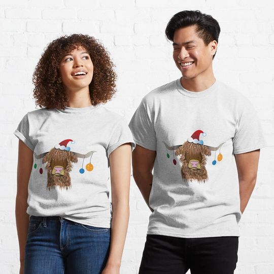 Discover Christmas Cow Classic T-Shirt
