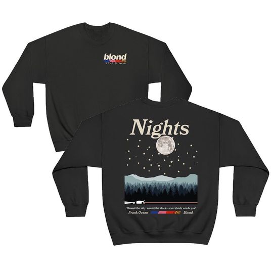 Discover Frank Ocean BLOND NIGHTS Sweatshirt
