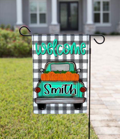 Discover Welcome Fall Y'all Garden Flag, Thanksgiving Flag