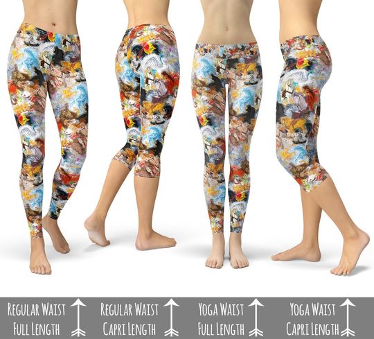 Discover Horses of  - Theme Park Animals Inspired Leggings