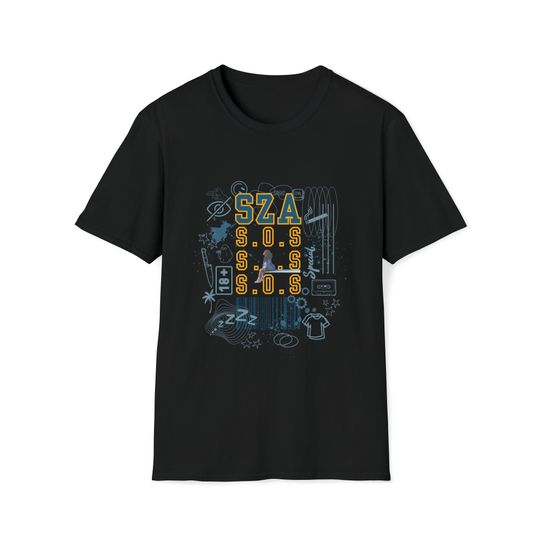 Discover SZA S.O.S. inspired T-Shirt