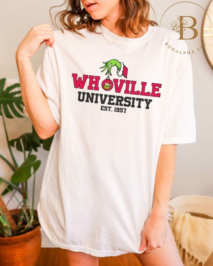 Discover Whoville University Est 1957 T-Shirt, University of Whoville