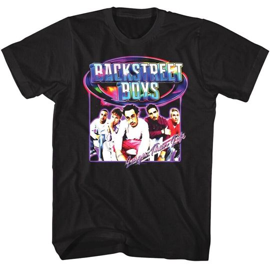 Discover Backstreet Boys T-Shirt Larger Than Life Big and Tall Shirts