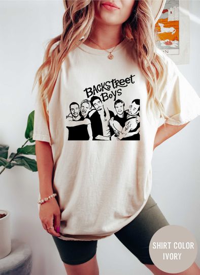 Discover 90s Boy Band BackStreet Boys T-Shirt