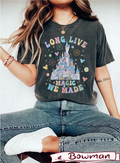 Discover BM Vintage Long Live All The Magic We Made  Color T Shirt