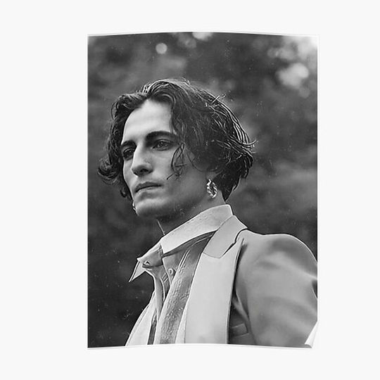 Discover Damiano David Maneskin Premium Matte Vertical Poster