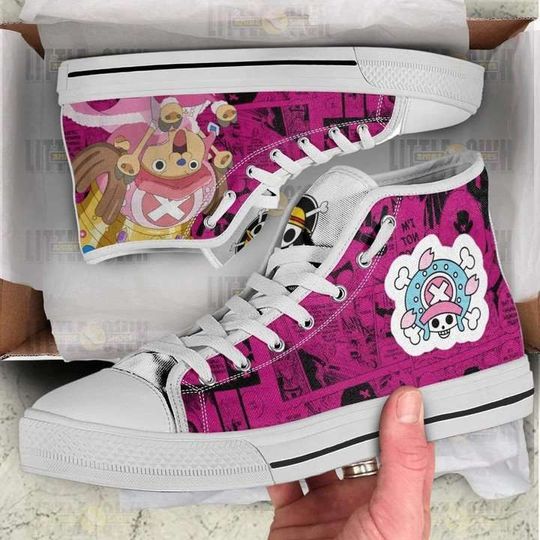 Discover Tony Tony Chopper One Piece High Top Sneakers