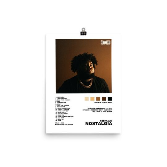 Discover Rod Wave Nostalgia album poster