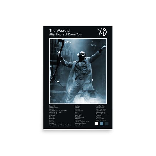 Discover Weeknds After Hours Till Dawn Poster