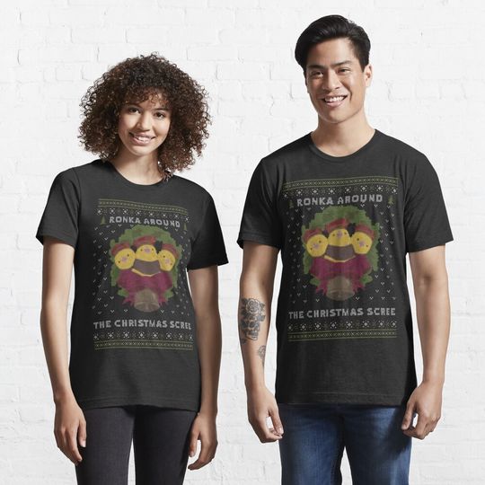 Discover Ronka Around Ugly Christmas  - XIV Essential T-Shirt