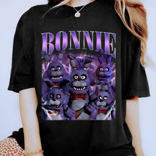 Discover Vintage FNAF Bonnie Homage T-Shirt