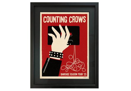Discover Counting Crows 2023 gig poster