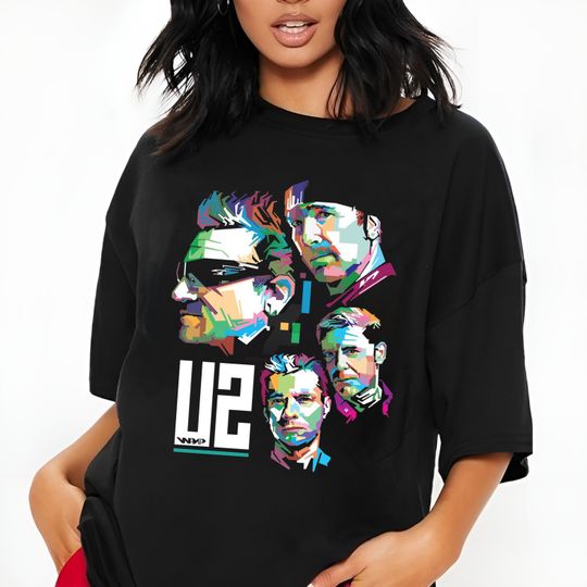 Discover Las Vegas U2 Ultraviolet Sphere 2023, band concert Shirt