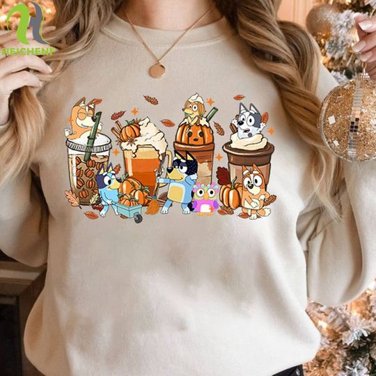 Discover BlueyDad Coffee Cups Sweatshirt