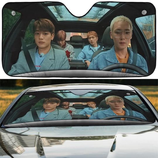 Discover Shinee Kpop Car Sun Shade