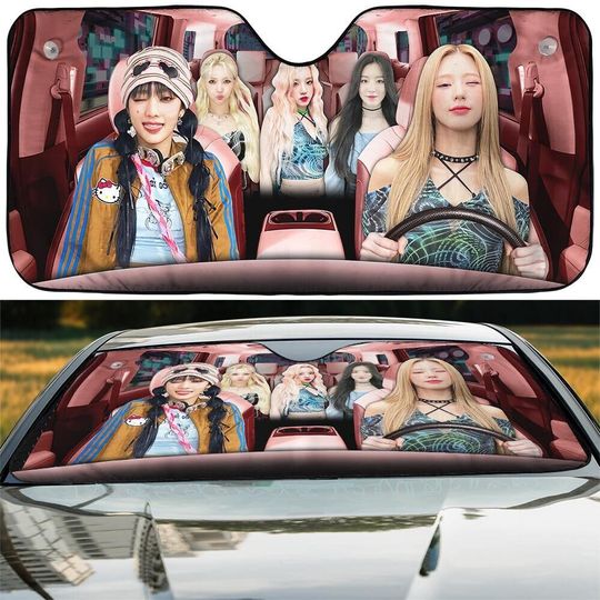 Discover Gi-dle Member Kpop Car Sun Shade