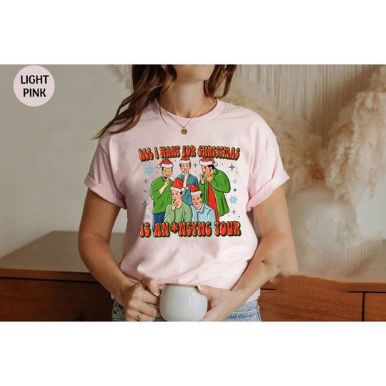 Discover Nsync Shirt All I Want For Christmas Shirt