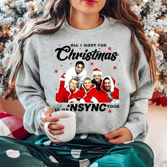 Discover NSYNC 90s Boys Band Music Sweatshirt