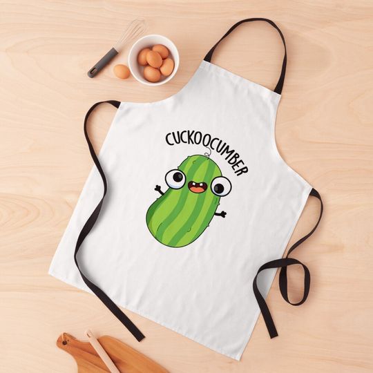 Discover Cuckoocumber Funny Cucumber Apron