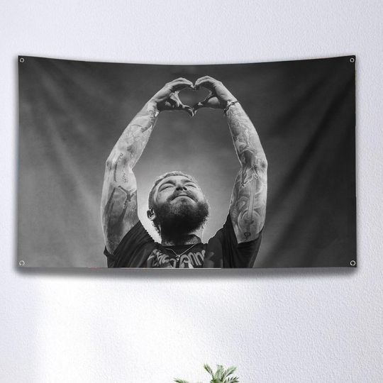 Discover Pos Malone Rap Music Tapestry, Austin Album Tour Tapestry