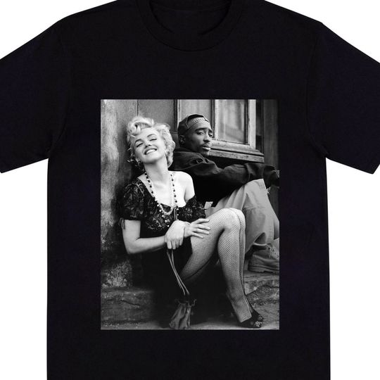 Discover Tupac Marilyn Monroe Hiphop Legend T-Shirt