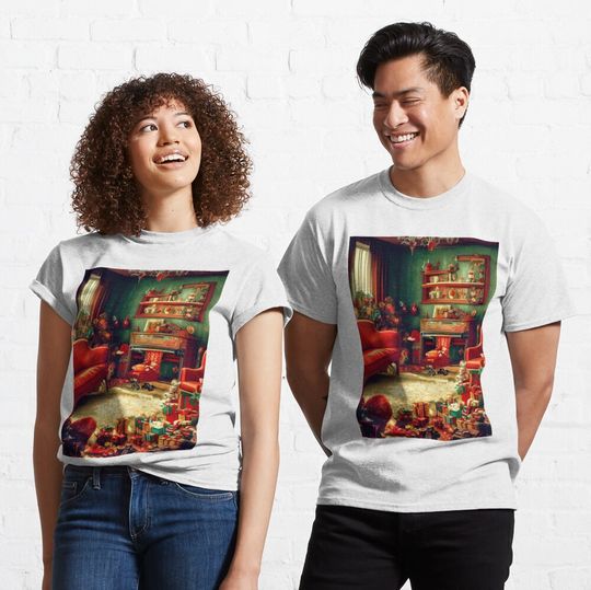 Discover Mid-century Christmas Classic T-Shirt