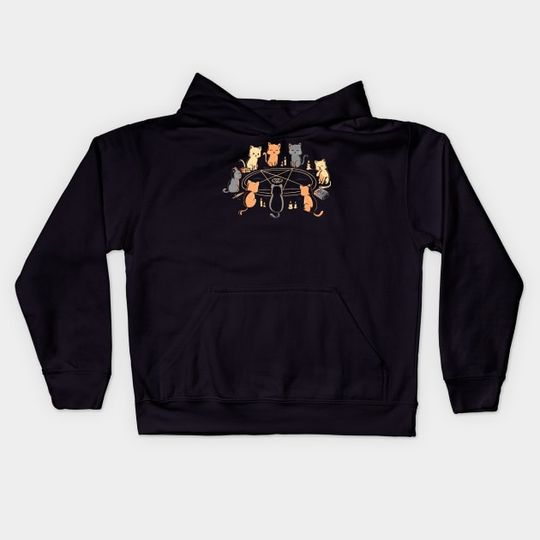 Discover Cat Ritual - Cat - Kids Hoodie