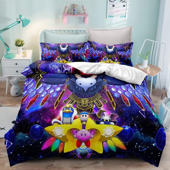 Discover Cartoon Duvet Cover Set Kids Girls Women Bedding Set