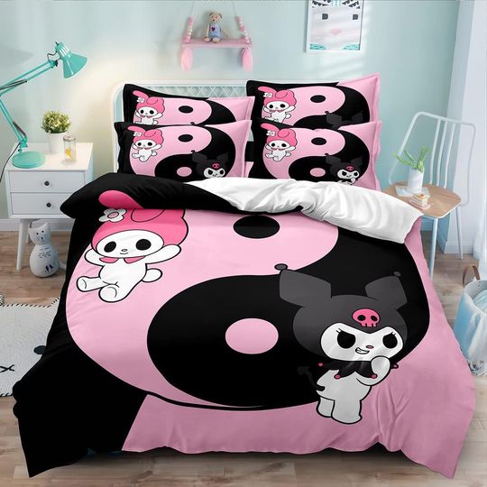 Discover Children Cartoon Lovely 3D Printing Bedding Set