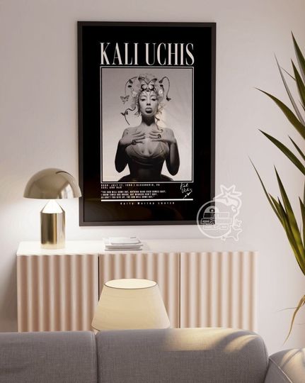 Discover Kali Uchis Poster, Kali Uchis Gift, Red Moon In Venus Poster