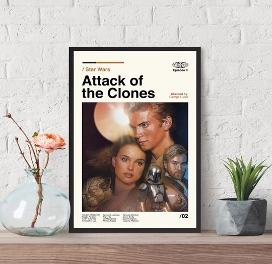 Discover Attack Of The Clones Movie Poster, Attack Of The Clones Poster