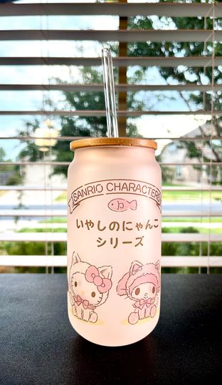 Discover Customized Kawaii Kitty Water Bottle
