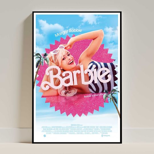 Discover BARBIE, Margot Robbie, Ryan Gosling, Movie Poster