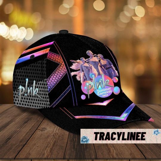Discover Trustfall Tour 2023 Cap, Pink Summer Carnival 2023 Baseball Cap