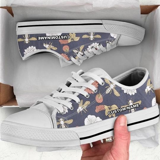 Discover Bee Women's Low Top Sneakers