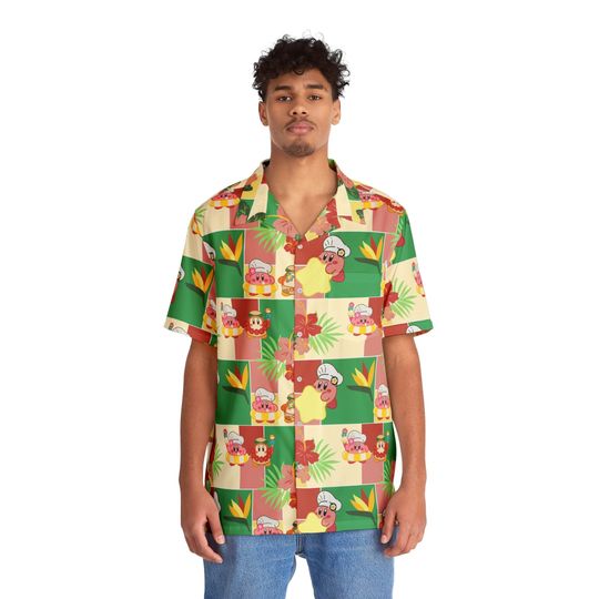 Discover Gamer Cafe Men's Hawaiian Shirt
