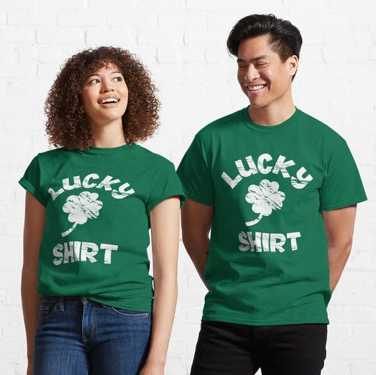 Discover Lucky Shamrock Shirt Design | St Patrick's Day Tee