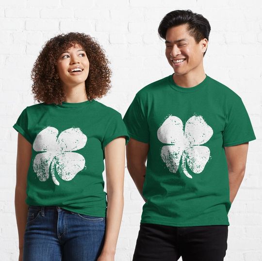 Discover Lucky Shamrock St. Paddy’s Day T-Shirt Classic T-Shirt