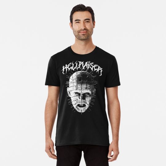 Discover Hellraiser Pinhead Premium T-Shirt, Hellraiser Shirt, Halloween Horror Movie Shirt
