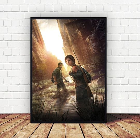 Discover The Last Of Us Game Poster Canvas Wall Art Home Decor (No Frame)