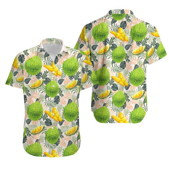 Discover Funny Durian Hawaiian Shirt