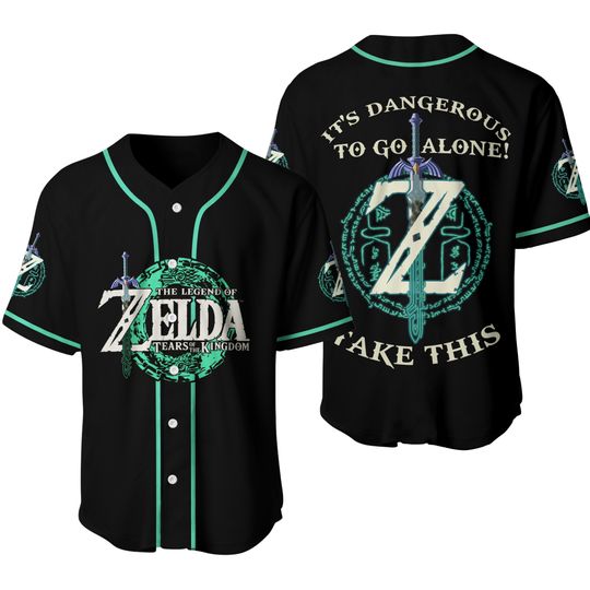 Discover Zelda Baseball Jersey, Legend Of Zelda Shirt