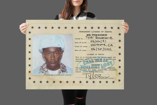 Discover Tyler the Creator - Call Me If You Get Lost / Premium Poster